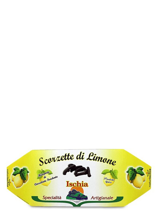 Scorzette di limone con cioccolato