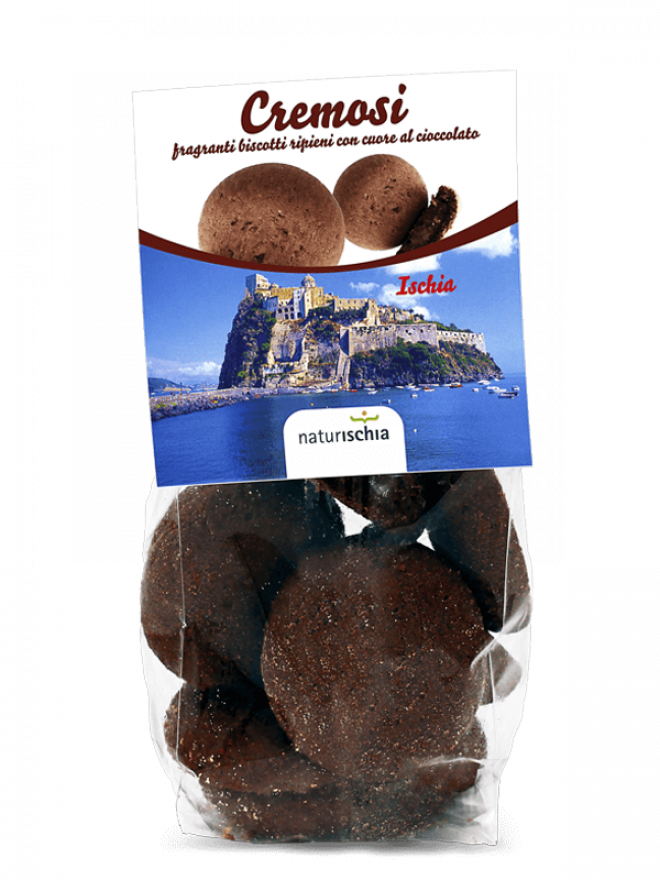 Biscotti "Cremosi" al cioccolato 150 gr