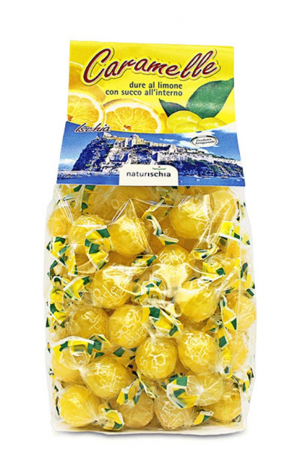 Caramelle dure succose al limone 100 gr