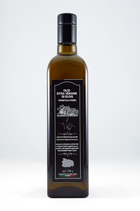 Olio Extra Vergine di Oliva 750 ml.