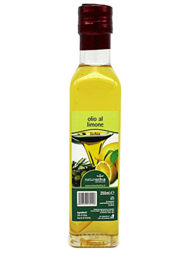 Olio extravergine di oliva aromatizzato al limone